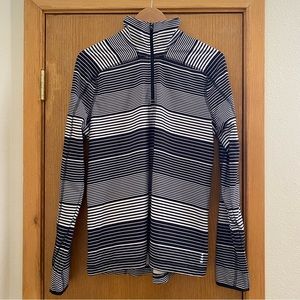 LANDS’ END • NWOT! Striped Base Layer - Size L